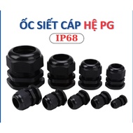 Waterproof plastic cable glands PG7; PG9; PG11; PG13.5; PG16; PG19; PG21; PG25.