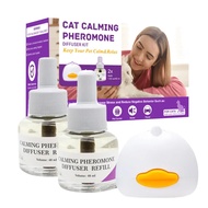 Penyebar Feromon untuk Kucing, Kit Permulaan Penenang Feromon Kucing dengan Semburan Penenang Isi Se