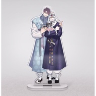 K employee Standee - The employee K with postcard