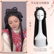 Hanfu Men Women Chinese Embroidery Hanfu Couples Cosplay Costume Fancy Dress Gray/White Hanfu Overco
