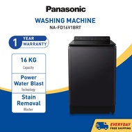 PANASONIC Top Load Washer Econavi Stain Master+ Active Foam (16kg) NA-FD16V1BRT Washing Machine 洗衣机