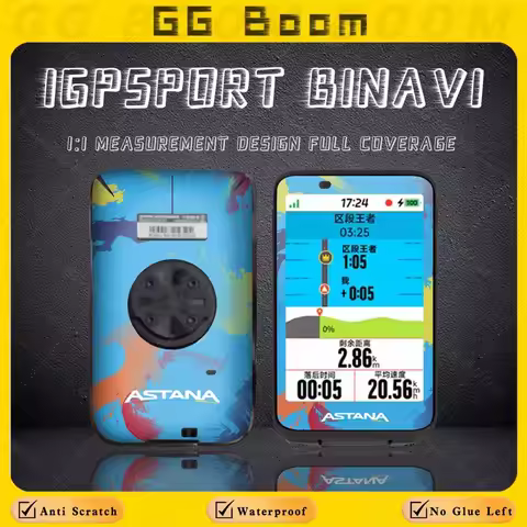 For New IGPSPORT BiNavi binavi Bicycle Computer Cycling Stickers Decorative Protection Shell Decals 