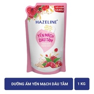 SỮA TẮM DƯỠNG DA TỪ THIÊN NHIÊN HAZELINE TÚI 900G