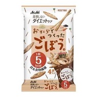 日本 Asahi 朝日 膳食纖維&amp;鐵 節食 代餐 低卡 豆腐渣牛蒡餅 22gx4包