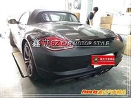 ※ 鑫立汽車精品 ※ Porsche boxster 987.2 09-12年 改 後期 GT4 後保 素材 PU材質