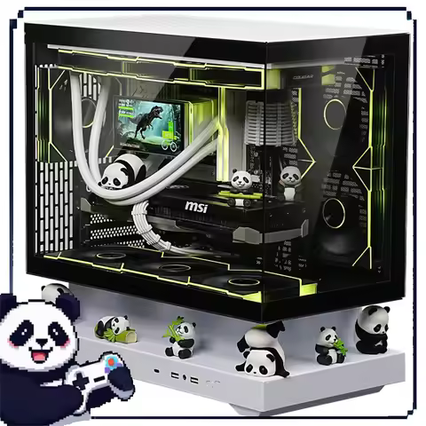 Art Ultra Suspension Case Hm2 M-Atx Supports 5090 Atx Power Supply Esports Gaming Computer Accessori