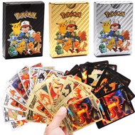 55pcs per box Cards Metal Gold game cards