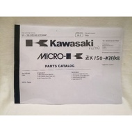 KAWASAKI Rr150 Parts Catalog Zx150 Part Catalogue Krr150 Buku Kr150 Fotostat Ninja150 Ninja Rr Buku 