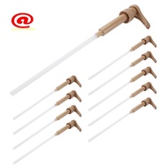 10 Pcs Coffee Milk Tea Dispenser Syrup Pump Gold Liquid Dispenser for  Syrup 8Ml Juice Bottle Dispen