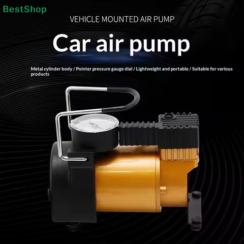 DC 12V Car Inflator Pump 200 PSI Inflator Electric Air Pump 35L/min Compressor Igniter Power Inflato