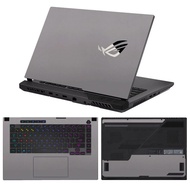 สติ๊กเกอร์ติดแล็ปท็อปพีวีซีสำหรับ ASUS G513QY G15ร็อคสตริกซ์ G17 G713Q G713RM สติ๊กเกอร์ไวนิลพีวีซีส