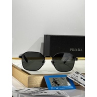 PRADA2026 Early Spring New Style Eyes Men Women Couples Sunglasses Big-name Clip Anti-fatigue Gold F