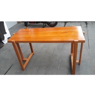 Tilavie Minimalist wooden table 120 x 50 x 70 cm - Mahogany Wood
