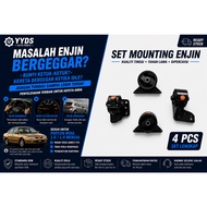 Mounting Enjin Proton Wira 1.6 1.8 Menual Kurang Gegaran Bunyi Engine Mounting Set