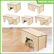 [Wishshopeelxj] Hamster Supplies with Window Hideaway Hamster Hideout Habitat for