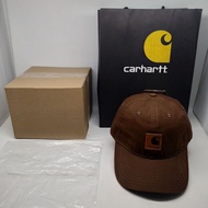 C-664 Snail Cap Fashion Car hartt Logo Leather Brown