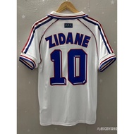 1998 France ZIDANE HENRY High Quality Custom T-shirt for Football Retro Shirts 1:1