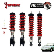 DRS (HL Series) Adjustable Suspension (tinggi rendah saja) ~ Proton Wira/Waja /Persona /Gen2 /Satria