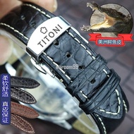 [Free Tool FF] Plum Blossom 777/787 Universe Speedmaster Crocodile Leather Genuine Leather Strap Men