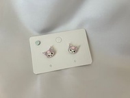Kuromi 磁石耳環 #magnetic earrings