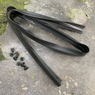 MESIN Seal Hood To Radiator Support Rubber Hood Front Upper Row 2 Replacement TOYOTA Corolla AE100 A