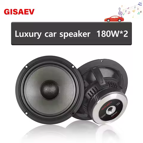 High Quality 6.5-Inch Car Subwoofer, 180W High Fidelity Car Stereo Modification, Subwoofer, Bookshel