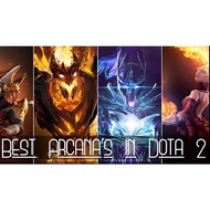 Dota 2 Arcana [Instant Trade] Lina LC SF Techies Zeus MK Jugg Rubick PA CM Pudge Ogre TB