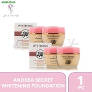 H8UI12.3☃Andrea Secret Sheep Placenta Whitening Foundation Cream 70g.