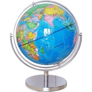 English Version 720 Universal Rotating Globe World Map Teaching Demonstration Office Teaching Suppli