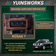 NAVARA D40 2.5L Aircond AC Switch Panel Repair Kit for NISSAN NAVARA D40 2.5L