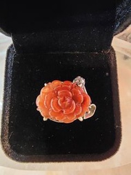 925極光23荊棘玫瑰花戒指