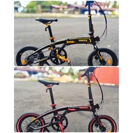 FOLDING BIKE 16" GOMAX VITO ( 9 SPEED ) 1627