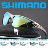SHIMANO แว่นกันแดดกีฬาสำหรับผู้ชายผู้หญิง,กรอบกีฬาปั่นจักรยานตกปลาขับรถ