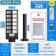 800W Lampu Jalan Tenaga Surya Luar Ruangan Super Terang Sensor Gerak Tahan Air Lampu Tenaga Surya Ha