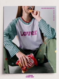 Sue.loveseveryday - SUE Lover Long Sleeve T-shirt เสื้อแขนยาวสกรีน Lover