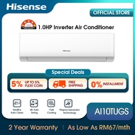 [FREE Shipping] Hisense 5 STAR Inverter Air Conditioner 空调 (1.0HP / R32) AI10TUGS