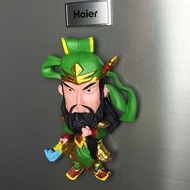 Yi Thin Yuntian Wusheng Guan Yu Three-Dimensional Refrigerator Stickers Famous Historical Characters