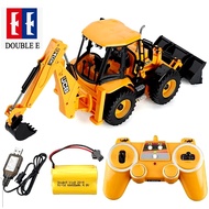 SYH Double E 2.4G 1:20 RC JCB Backhoe Loader E589-003 2in1 Loader Digger Bulldozer & Excavator Engin
