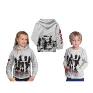 Jaket Hoodie Anak Tokyo Revengers Tenjiku Gang Anime Fullprint Custom