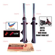 Red Cicak Front Fork Set Depan Damper Assy Aveta RX110 Premium Quality A-Class
