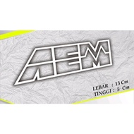 AEM car stickers