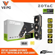ZOTAC GAMING GeForce RTX 5070 / RTX5070  SOLID OC / NON OC / TWIN EDGE / AMP WHITE 12GB DDR7 GAMING 