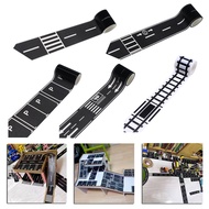 [TIRI] Roadway Tape Black Road Track Car Track Tape Dollhouse Miniature Decor Residue-Free Adhesive 
