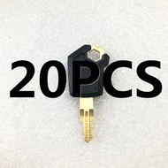 20 Pcs Copper Key For Caterpillar Heavy Equipment Ignition Loader Dozer Digger Key 5P8500 CAT