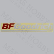 BFGOODRICH Red and White Stickers