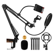 (KYSB) Microphone StandAdjustable Desk Suspension Scissor Arm Mic Boom Arm for Blue Snowball&ampOthe