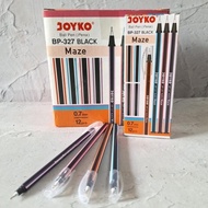 JOYKO Maze Pen 12pcs Black ballpoint Pen Black Ink stationery Maze 0.7mm LLY
