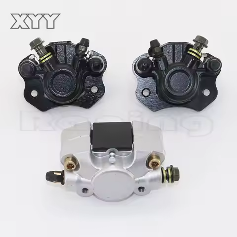 Front & Rear Hydraulic Brake Caliper Kit 50cc 70cc 90cc 110cc 125cc 150cc 200cc 250cc Kid Mini Quad 