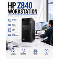 HP Z840 Workstation Xeon E5-2660 v3 16GB ECC RAM 512GB SSD Nvidia Quadro K620 CAD 3D Rendering PC