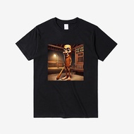 Ready Stock 100% Cotton tungtungtungsahur Brr Brr Patapim Short-Sleeved T-Shirt Men Women European A